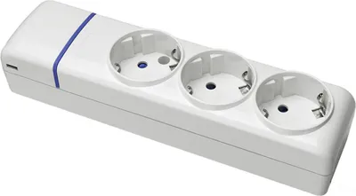 Produktbild von Solera 8003p 3er Steckdosenleiste ohne Schalter