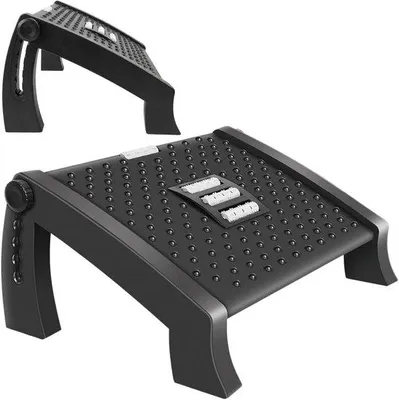 Produktbild von Ergonomische Bürostuhlbank - 6-fach verstellbar - 387 x 291 x 68 cm - Schwarz