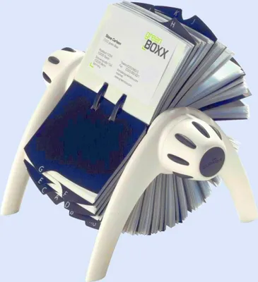 Obrázok produktu pre Odolný 2417 02 Zakladač na vizitky VISIFIX® FLIP VEGAS, biely