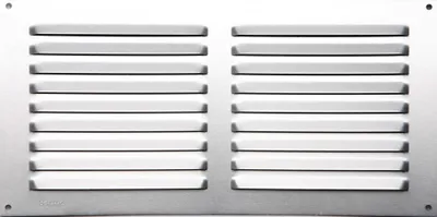 Produktbild von Lüftungsgitter aus eloxiertem Aluminium, L.15 x B.30 cm