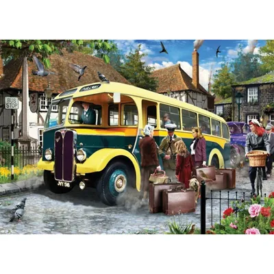 Zdjęcie produktu dla Falcon de luxe Catching the Bus 500 pcs, 500 szt., Pojazdy, 12 lat(a)