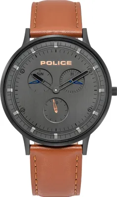 Produktbild von Police Herrenuhr PL.15968JSB-39 braun