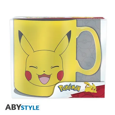 Produktbild von POKEMON - Becher - 460 ml - Pikachu Gesicht