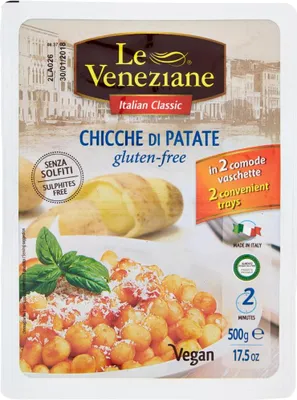Produktbild von Glutenfreie Kartoffelnudeln Chicche di Patate 500g - Le Veneziane