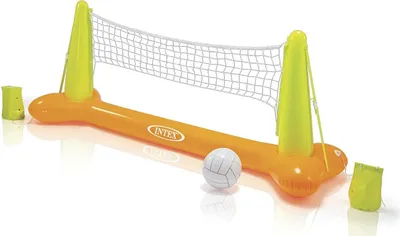 Produktbild von INTEX 56508NP - Poolgame - Volejbalové ihrisko inkl. Ball (239x64x91cm) Poolspiel Pool