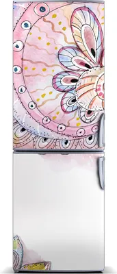 Immagine prodotto di Decorazione per frigorifero Tulup - Tappetino magnetico - 60 cm x 180 cm - Magnete da applicare al frigorifero - Motivo astratto