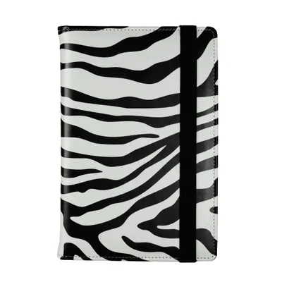 Image de Agenda journalier/hebdomadaire calendrier universel imprimé à motifs A5 avec encart amovible fermeture par élastique Upsala