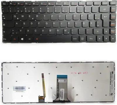 Produktbild von Tastatur für Lenovo IdeaPad U31-70 300S-14ISK 500S-14ISK U41-70 S41-70 Keyboard mit Backlight