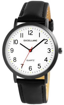 Produktbild von Herrenuhr Kunstleder silberfarbig, Mineralglas