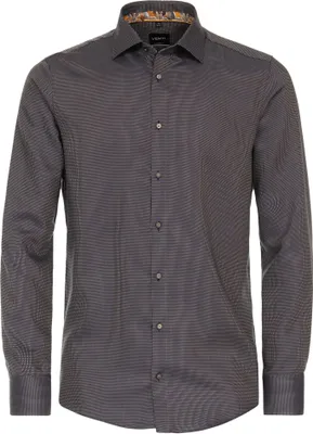 Produktbild von Venti - Modern Fit - Herren Langarm Business Hemd (144206700), Größe:39, Farbe:Braun (203)