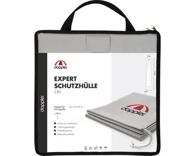 Obrázek produktu pro Ochranný obal pro slunečníky do 350 cm se zipem a tyčkou Doppler EXPERT