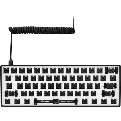Obrázok produktu pre Sharkoon SKILLER SGK50 S4, 60%, Kábel, USB, RGB LED, Čierna