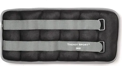 Produktbild von TRENDY SPORT Ankle and Wrist Gewichtsmanschette schwarz 3 kg