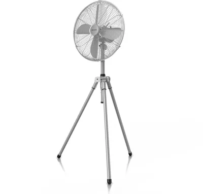 Produktbild von Stojanový ventilátor Brandson 45 cm s 3 rýchlosťami, ventilátor so statívom, 60 W, oscilačný, strieborný/nerezový
