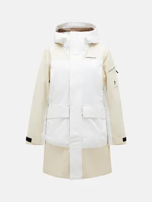 Produktbild von Peak Performance W 2L Stretch Parka SAND FOG/OFFWHITE/ L