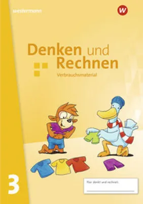 Produktbild von Denken und Rechnen 3. Schulbuch. Allgemeine Ausgabe. Verbrauchsversion