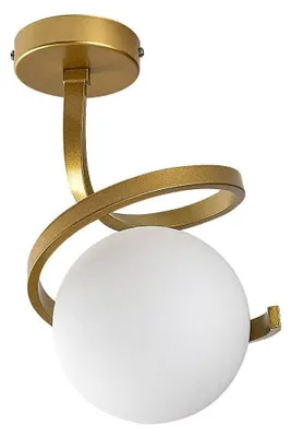 Produktbild von Rabalux 71301 Deckenleuchten Sarabi E27 1x MAX 20 Metall Glas golden