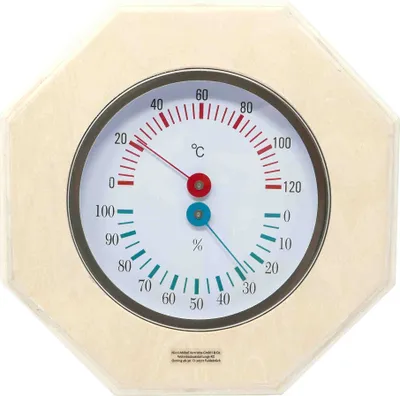 Produktbild von Sauna Thermometer Hygrometer Sauna Klimamesser Saunazubehör von NICOL