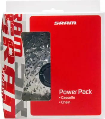 Produktbild von Sram Power Pack Pg-1050 With Pc-1031 Chain Kassette Silber 10s / 11-36t Silber 10s