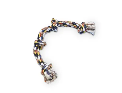 Produktbild von Nobby 72493, Hund, Seil, Mehrfarbig, Baumwolle, 550 mm, 250 g