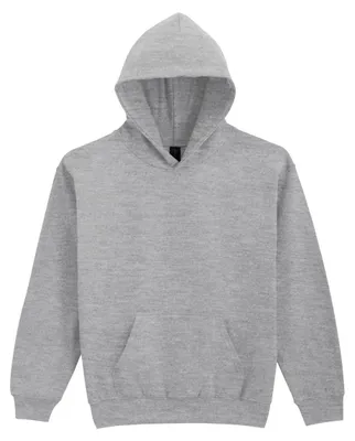 Image de Gildan - Sweat à capuche molletonné « Softstyle » pour enfants FK3331 (M) (gris)