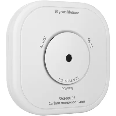 Obrázok produktu pre Smartwares SH8-90105, Detektor oxidu uhoľnatého, Bezdrôtový, Biela, Domáci, Kancelária, 868 MHz, ABS