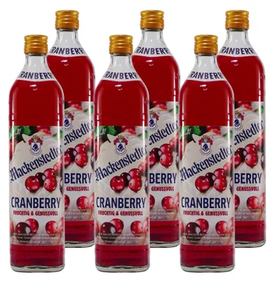 Produktbild von Mackenstedter Cranberry Likör (6 x 0,7L)