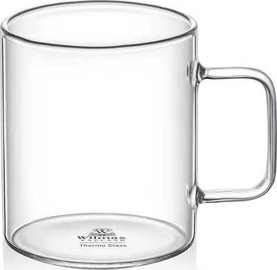 Produktbild von Wilmax Glas-Tasse, 500 ml, hitzebeständig, WL-888608/A
