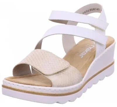 Produktbild von Rieker fsk damen sandalen Sandalette weiß in Gr. 42