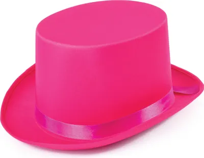 Produktbild von Bristol Novelty Uni Satin-Zylinder BN2035 (Einheitsgröße) (Pink)