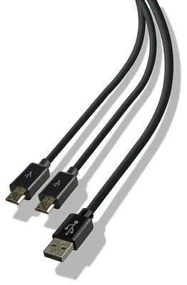 Zdjęcie produktu dla Steelplay JVAPS400040, PlayStation 4, Kabel do kontrolera gier, Czarny, USB, Przewodowa, 3 m