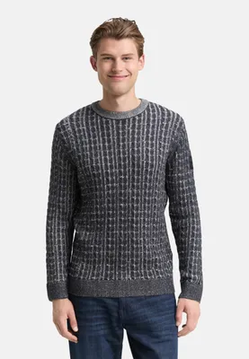 Obrázok produktu pre Tom Tailor sveter pletený sveter R-neck