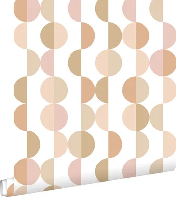 Zdjęcie produktu dla ESTAhome Tapeta motyw graficzny terakota,różowymIbeżowym 50 x 900 cm
