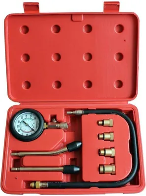 Produktbild von TWOLIIN Tester komprese pro automobily a motocykly Tester komprese 0-20 bar nebo 0-300 psi Tester komprese