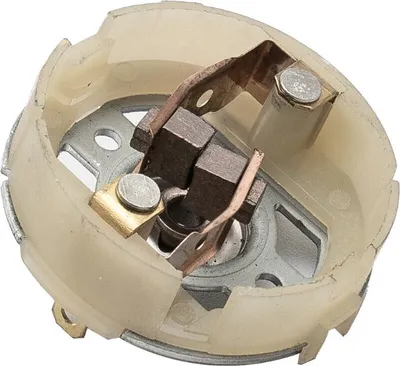 Produktbild von Trade-Shop Motorkohlenhalter Kohlebürstenhalter + 2 Kohlen kompatibel mit Makita RS-550VC-8022 LT10SB2 LT10BH2 DF330DWE DF030DWE DF030D DF330D DF030DZ DF030Z