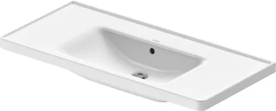 Produktbild von Duravit Möbelwaschtisch D-Neo 100,5x48cm, o HL, we., m ÜL, Hahnloch