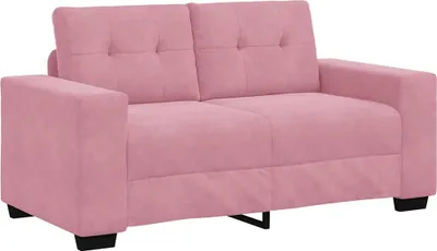 Produktbild von vidaXL Liebesessel Rosa 160 cm Samt