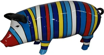 Image de Sculptures Déco Résidentielles Cochon Abstrait Design Statues Figure Décoration