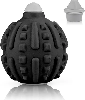 Produktbild von Vibrationsmassageball – Hochintensive Schmerzlinderung – Physiotherapie – Tragbares Tiefengewebsmassagegerät – Faszienball