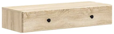 Produktbild von Wandmontierter Beistelltisch Sonoma-Eiche 87,5 x 34,5 x 17 cm