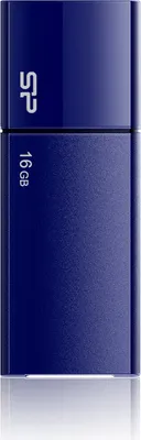 Produktbild von Silicon Power Ultima U05, 16 GB, USB Typ-A, 2.0, Dia, 9,2 g, Blau