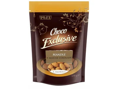 Obrázek produktu pro Mandle V Mléčné Čokoládě A Skořici