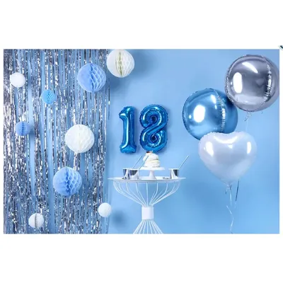 Obrázok produktu pre Party záves 90x250 cm, strieborný Party Deco