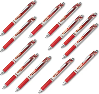 Obrázok produktu pre Pero gelové Pentel EnerGel BL77, 0,7 mm, červené