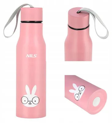 Produktbild von Nils Camp NCB12 Thermobecher 500ml pink, auslaufsicher