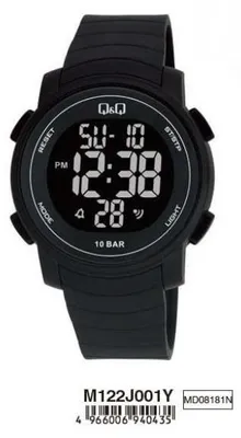 Produktbild von Q&Q Armbanduhr GENT DIGITAL MULTIFUNCTION M122J001Y