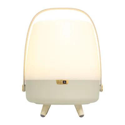 Produktbild von kooduu lite up play sound by JBL sand dimmbare lampe bluetooth lautsprecher