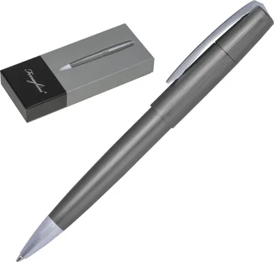 Produktbild von Drehkugelschreiber aus Metall / incl. Geschenkverpackung / Farbe: anthrazit