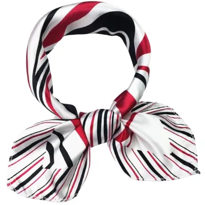 Produktbild von Halstuch PE-33948 - Schwarz / Rot für jeden Anlass KP33948