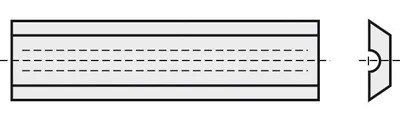 Immagine prodotto di BRÜCK HW-WP 24,7 x 8 x 1,5 mm MG18 per sistema Leitz | 21025008